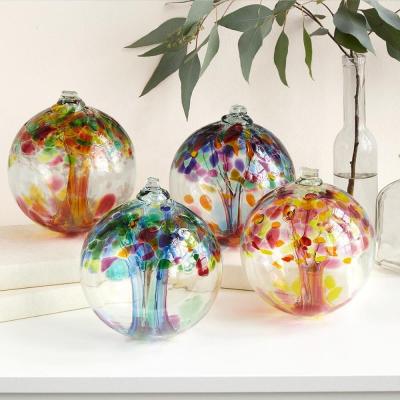 China China Handmade Glass Ball for Christmas Holiday Decoration Tree of Life Witch Glass Ball Magic Glass Ball for sale