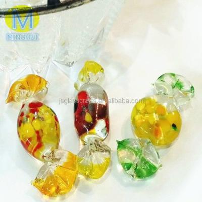 China China Murano Glass Art Dish Glass Candies Halloween Candy Ornaments Holiday Christmas Ornaments for sale