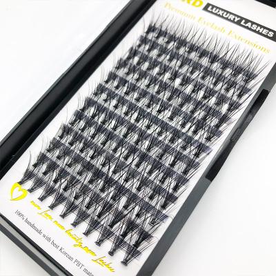 China Individual Private Label Eyelash Classic In Soft And Lightweight Extension Silk Pre Made Volume Eyelash Extensions for sale