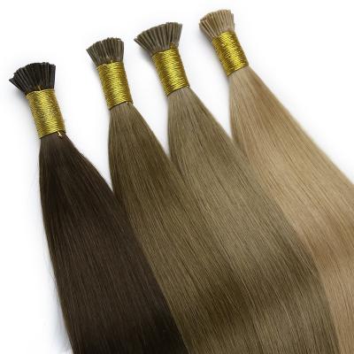 China Medium Size Wholesale 24 Inch I-Tip Hair Extension 100% Natural Virgin Remy Straight Hair Extensions Sales Sales for sale