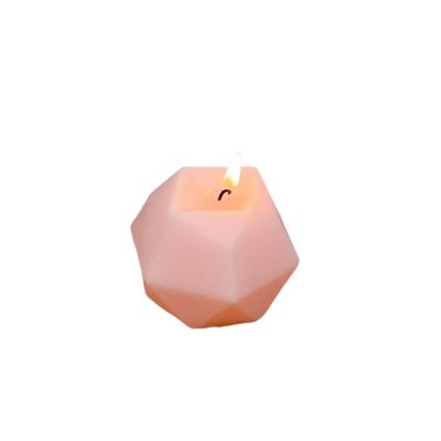 China Wholesale Cheap Ins Style Simple Diamond Shape Mounted Scented Candle Mold Watering Scented Candle for sale