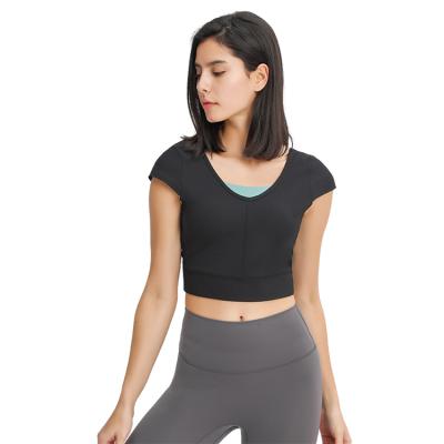 China Viable Popular Hot Selling Wholesale Casual Yoga Tops Yoga Tops Stylish Yoga Tops for sale