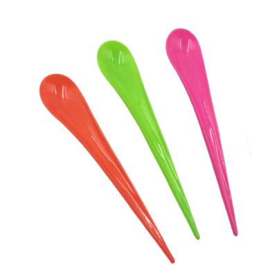 China Disposable Hot Sale Plastic Spoon Ice Cream Salt Jelly for sale