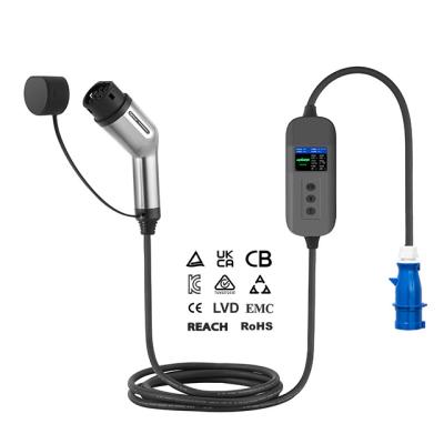 China Carmust Professional factory Portable Electric Vehicle Charge Station Car Charger  Certification IEC 62752,EN 62752, IEC 31851 H16-4 for sale