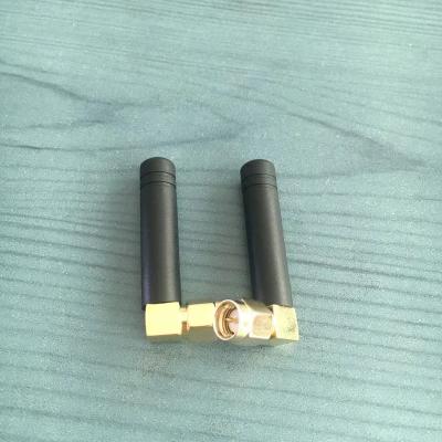 China 915MHZ ISM Stub External Rubber Antenna With SMA Male XCINF-915MHZ-01 for sale