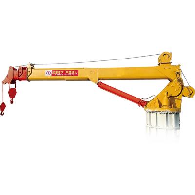 China Other High Quality and Latest Design Marine Boat Lifting Cranes Drawing Crane For Sale for sale