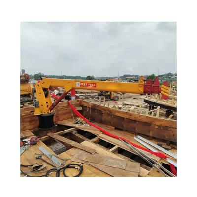 China Other Wholesale Price 2 Ton Ship Cargo Crane Marine Lifting Crane For Sale for sale