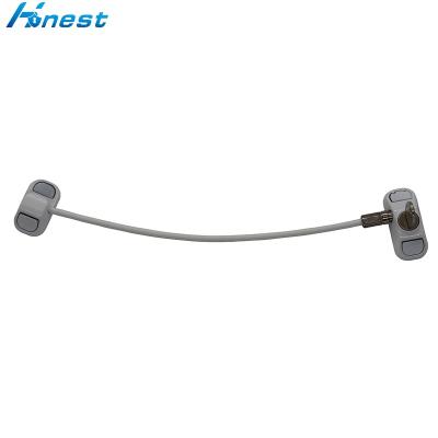 China Door or woindow cable window calibrated passage safety child lock security cable lock for sale