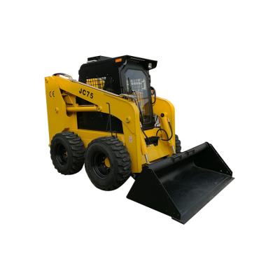 China JC75 machinery repair shops 1050kg ox loader engine power 75hp loading capacity skid steer loader for sale for sale