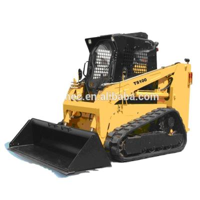 China Farms crawler skid loader TS100 with weichai 100hp engine, loading capacity is 1200kg for sale