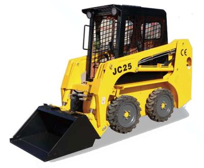 China Farms skid steer loader JC25 with 25hp engine loading capacity mini skid loader 380kg for sale for sale