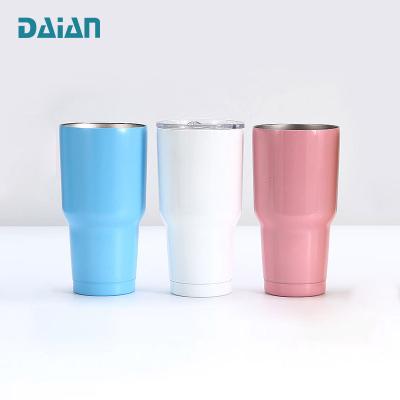 China Sustainable High Quality Coffee Mug Double Wall 304ss Vacuum Vasos Custom Logo Tumbler for sale