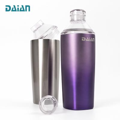 China Double wall. Works as Amazon Top Seller 20oz Stainless Steel Wine Whiskey Tumbler and Martini Champagne Cocktail Shaker for sale