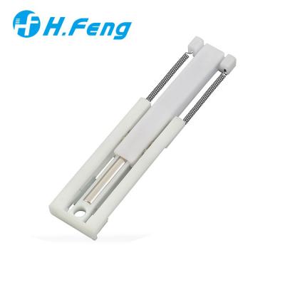 China Hydraulic Structure Plastic Soft Narrow Drawer 35mm-steel Ball Slide Damper for sale