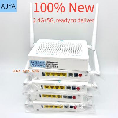 China F673AV9a 4GE Dual Band Fiber Optic ONU FTTH Firmware Ontario English AC F673AV9a +Voice +USB 2.4G& 5G WIFI GPON for sale