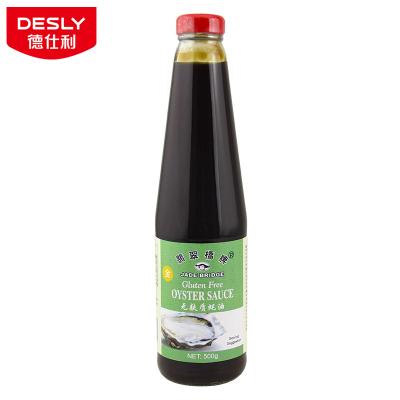 China Wholesale 500g Fresh Gluten Free Oyster Sauce For Cooking Kitchen Food OEM With Factory Price for sale