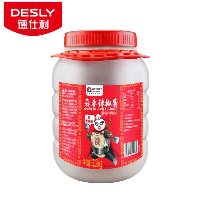 China OEM Wholesale 3.2 Kg Sauce Grand Master Garlic Chilli Sauce With Factory Price 3.2 Kg for sale