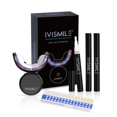 China Tooth Whitening Professional Dental IVISMILE Customization No Sensitivity PAP 32Leds Tooth Whitening Kit for sale