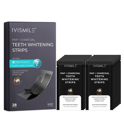 China IVISMILE Home Hotel Travel Remove Yellow Stains Bring Beautiful Smile Home Use Teeth Whitening Strips for sale