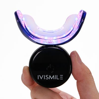 China Once A Day IVISMILE CE Approved Private Label Portable Led Teeth Whitening Led for sale