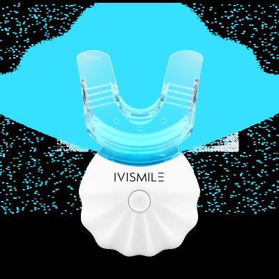 China IVISMILE Blue Bulbs LED 5 Lamp Battery Operated UV Home Laser Teeth Whitening Teeth Whitening Light for sale