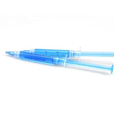 China Easy To Use Remineralize Dental Effective Gel Teeth Desensitizing Gel Organic Syringes for sale