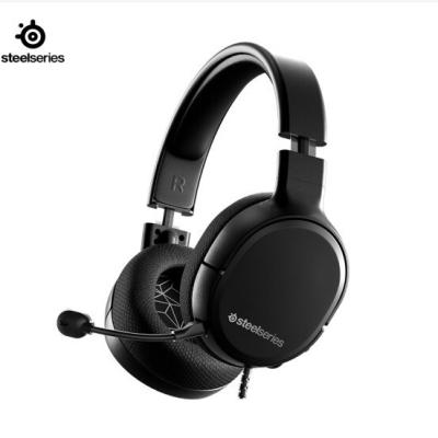 China Earphone SteelSeries Arctis 1 Lightweight Steel-Reinforced Gaming Headset ClearCast Detachable Microphone Cable Headband for sale