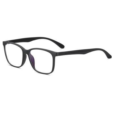 China For Hot Selling GJ2303 Anti Reading Glasses TR90 Blue Light Glasses Women Men Computer Square Monocle Frames Optical Frames Glasses for sale