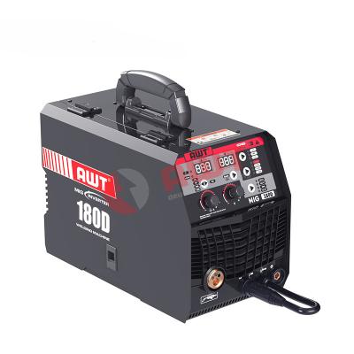 China PORTABLE MIG Alpha-180D IGBT Multi-Function Welding Machine Inverter Welder Homeuse On Sale AWT Brand Welding Machine for sale