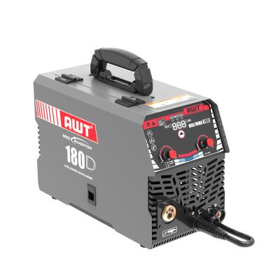 China MIG66-180D Muttahida Majlis-e-Amal ELEVATOR TIG Welding Machine IGBT Voltage 110V/220V PORTABLE Multifunction Welder Double Weders for sale