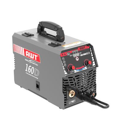 China Muttahida Majlis-e-Amal MIG66-160D IGBT Dual Arc Welder 110V/220V Voltage 110V/220V PORTABLE Arc Welder 4 In 1 Welder Welding Machine for sale