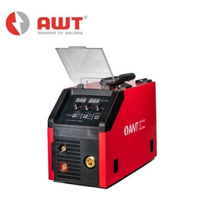 China Garment Shops New AWT MIG/TIG/MMA25-160I/180I/200I LCD Display Muttahida Majlis-e-Amal 200 Amp Inverter MIG Welder Cat MIG 3 in 1 Welding Machine for sale