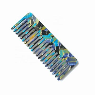 China Home 4mm Thickness Acetate Hair Combs Wholesale Korean Fashion High Quality Women Hair Comb Claws Set Simple Colorful Hair Accessory for sale