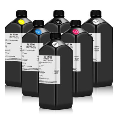 China UV DTF ink for UV DTF AB transfer film printing is environmentally friendly and odorless for sale