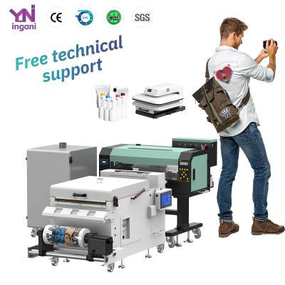 China A4 DTF EPSON I1600*2 Dual Head T-Shirt Printing With Powder Shaker Machine for sale