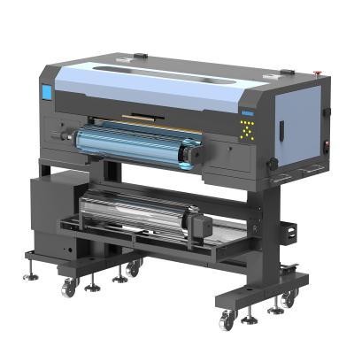 China 60 cm UV DTF-printer met I3200 Printer Heads ab Film Crystal Label Printing Machine voor flessen Te koop