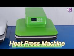 fully automatic t-shirt heat transfer pattern heat press machine