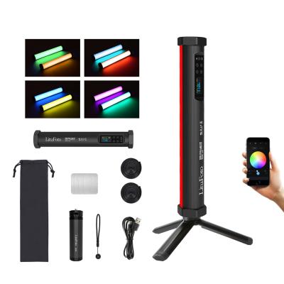 China Mini Litufoto R6 10W LED RGB Stick Tubes Lamp Support APP Control Movie Lights with 9 Effect Scenes Mode for Video Shooting for sale