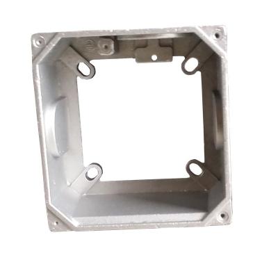 China Custom Aluminum Zinc Alloy Box Copper Street Light Shell Anode Die Casting Process for sale