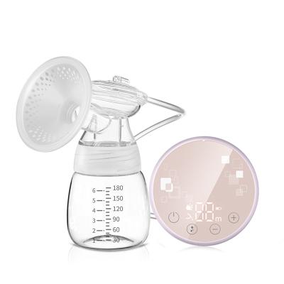 China Electric Automatic Mute Breast Pump Suction Large PP Breast Milk Portable Rechargeable Collector for sale