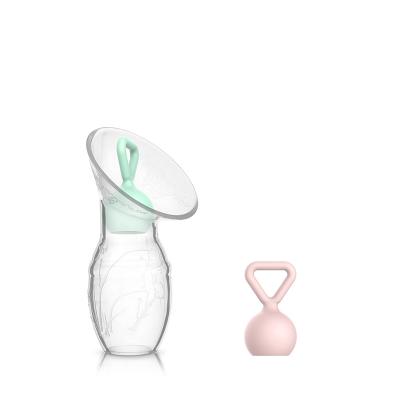 China Manual pp breast pump breastfeeding collection cups pump bpa free food grade silicone breast pump for sale