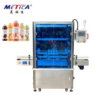 China 1000ml Juice Commercial Bottle Filler With Peristaltic Pump Beverage Filling Machine for sale