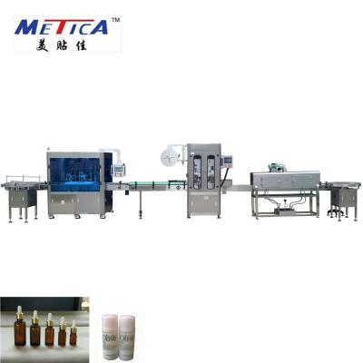 China Aceite de METICA CBD que embotella y máquina de embotellado del vidrio de la máquina de etiquetado 0.6-0.8Mpa en venta