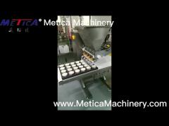 100g Cake Filler Machine Touch Screen Control 2000 - 3000BPH