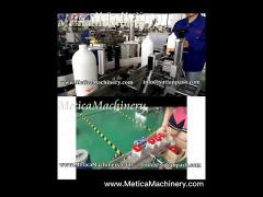 PLC Automatic Round Bottle Labeling Equipment 1500 - 6000BPH