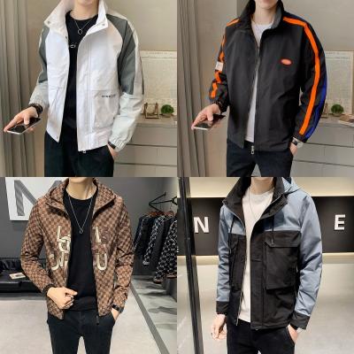 China Waterproof wholesale 2021 big size hoodie men's zipper jacket hot men's jacket casual factory fashion at a low price for sale