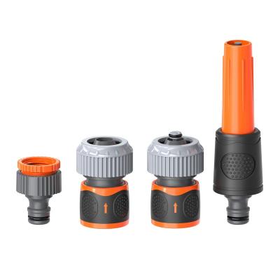 China Variable Flow Control Plastic 5 Pcs Hose Connector Assembly, Fit 3/4