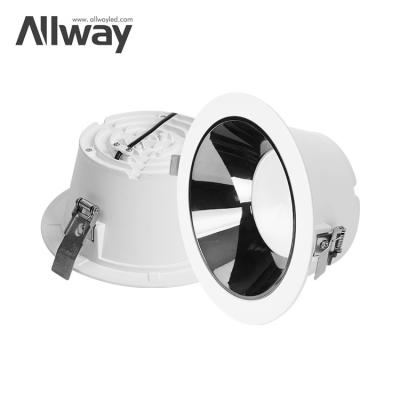 China Modern High Brightness 12Watt LED Easy Installation Recessed Ceiling Lamp Home Office Down Lighting for sale