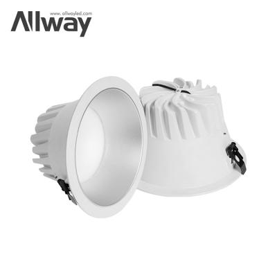 China Allway Modern New Design Hotels Homes Light Down Light Lamp Recessed Led Downlight Prices for sale