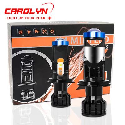 China 90W/Pair H4 LED Mini Projector Lens Automobles Bulb 14000LM Suv Car Truck Bus Boat Motorcycle Tractor Kit Hi /Low Powerful Beam Headlight P5 Led Headlight for sale